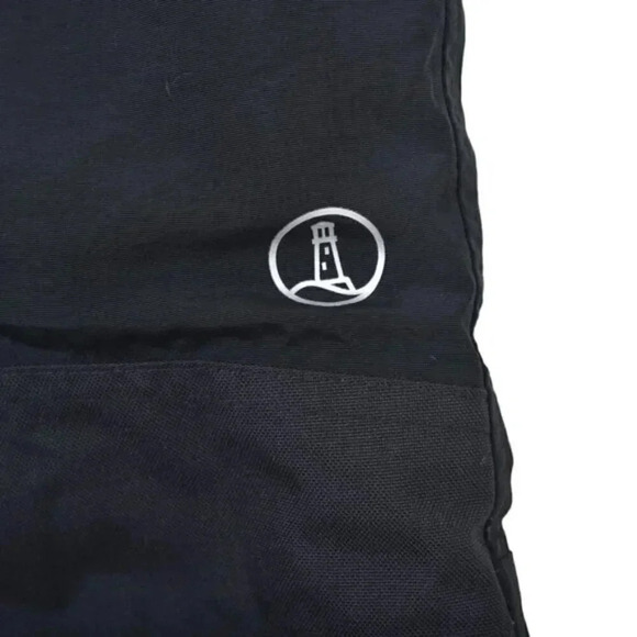 Land's End Kids Squall Waterproof Insulated Iron Knee Snow Pants Black Size 7 - Picture 3 of 9